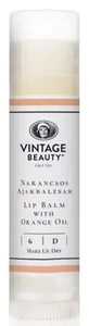 Vintage Beauty Orange Lip Balm