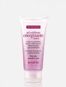 Violetta Gel Exfoliante Energizante Suave Frutos Rojos