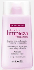 Violetta Leche De Limpieza Humectante Frutos Rojos