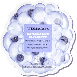 Vitamasques Blueberry Oxygenating Bubble Sheet Mask