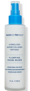 VitaminSea.Beauty Hydrolyzed Marine Collagen Peptides Plumping Facial Elixir