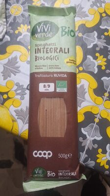 spaghetti integrali biologici
