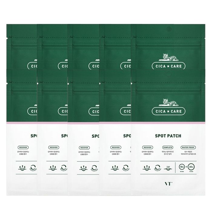 VT Cica Care Spot Patch - 1pack(48patches) (10ea) Set