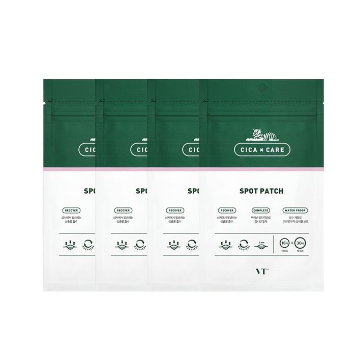 VT Cica Care Spot Patch - 1pack(48patches) (4ea) Set
