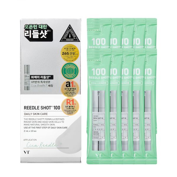 VT Reedle Shot 100 Stick Pouch - 2ml*10ea