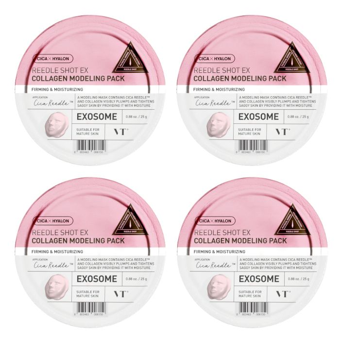 VT Reedle Shot EX Collagen Modelling Pack - 25g (4ea) Set