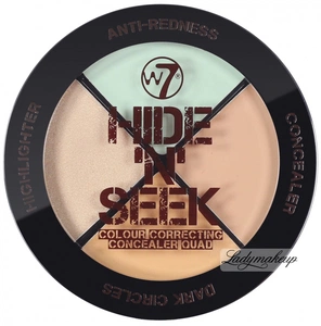W7 Hide 'N' Seek - Set Of 3 Concealers + Highlighter