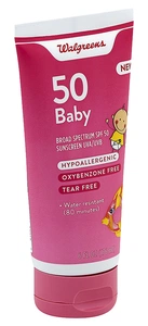 Walgreens Baby Spf50 Lotion