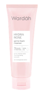 Wardah Hydra Rose Gel To Foam Cleanser