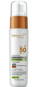 Watsons Dermaction Plus by Watsons Advanced Sun Hybrid Activated Zinc Acne Prone Aqua Gel SPF50+ PA++++