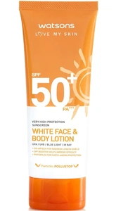 Watsons Very High Protection Sunscreen Whitening Face & Body Lotion SPF50+ Pa+++