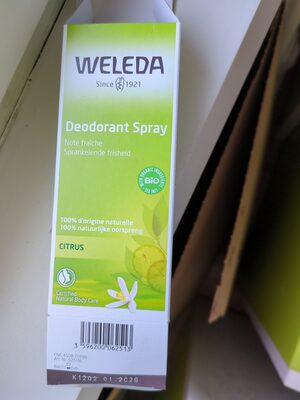 Déodorant Spray - Citrus