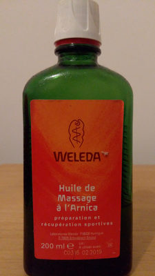 Huile de massage à l'arnica