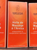 Huile de massage à l'arnica