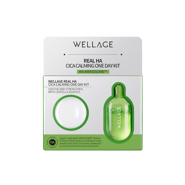 Wellage Real Cica Calming One Day Kit - 1pc