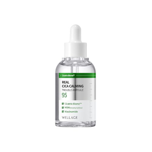 Wellage Real Cica Calming Trouble Ampoule - 50ml