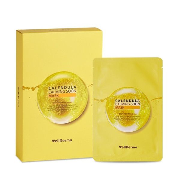 WELLDERMA Calendula Calming Soon Mask - 10ml*1pc