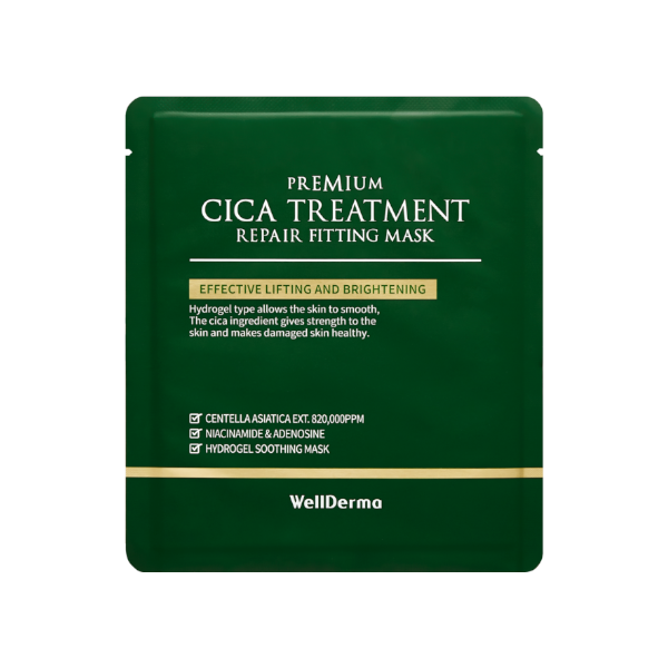 WELLDERMA Cica Treatment Repair Fitting Mask - 1pc