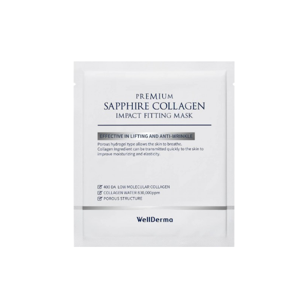WELLDERMA Collagen Impact Fitting Mask - 1pc