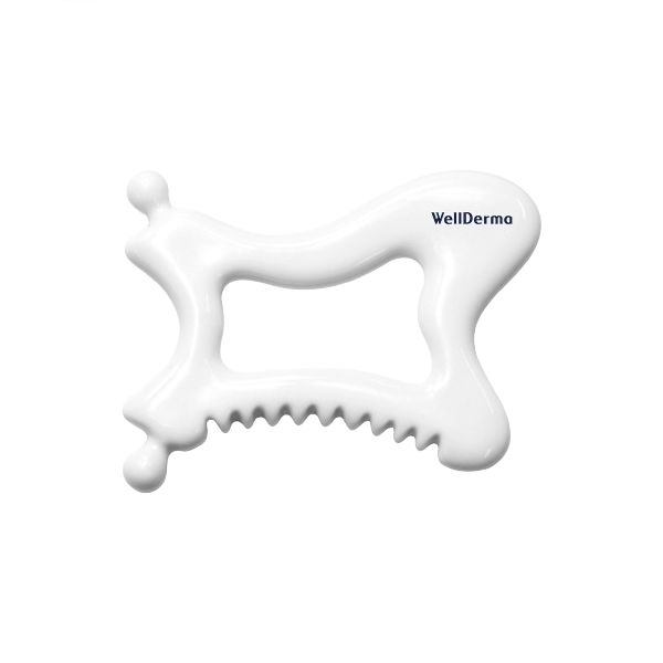 WELLDERMA Face & Body Ceramic Gua Sha - 1pc