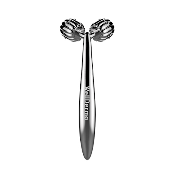 WELLDERMA Face Lifting Roller Dark Silver - 1pc