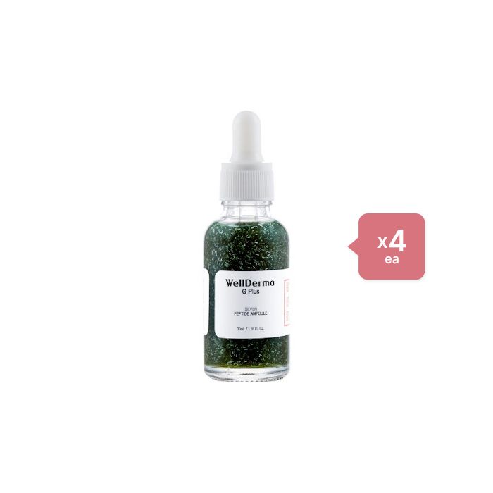 WELLDERMA G Plus Silver Peptide Ampoule 30ml (4ea) Set
