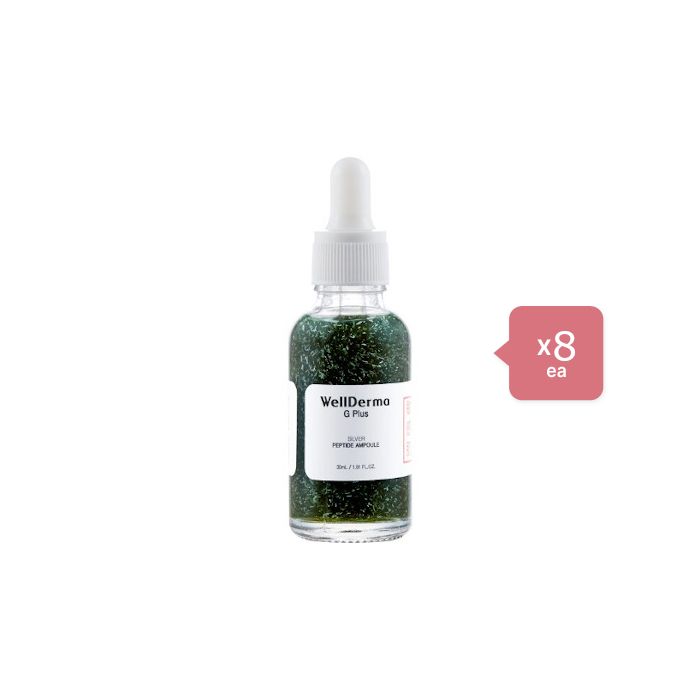 WELLDERMA G Plus Silver Peptide Ampoule 30ml (8ea) Set