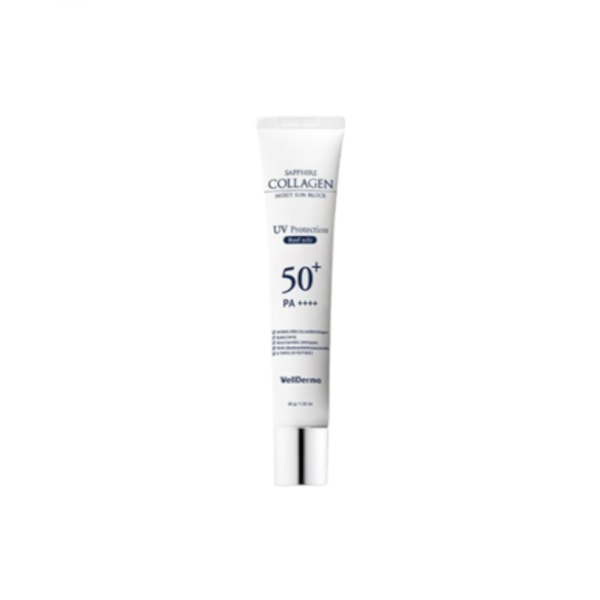 WELLDERMA Sapphire Collagen Moist Sun Block SPF50+ PA++++ - 45g