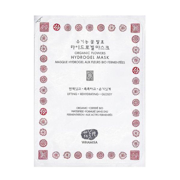 WHAMISA Organic Flower Hydrogel Mask - 33g X 1pc