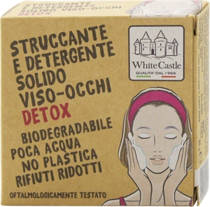 White Castle Detox Solid Make-up Remover And Face Cleanser