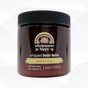 Wholesome Hippie Naturals Lemon-aid Whipped Wonder Balm With Limonene