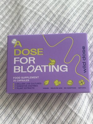 Wild Dose; dose for bloating capsules