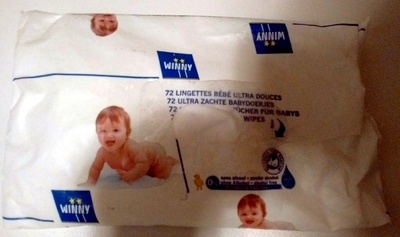 72 lingettes Bébé ultra douces