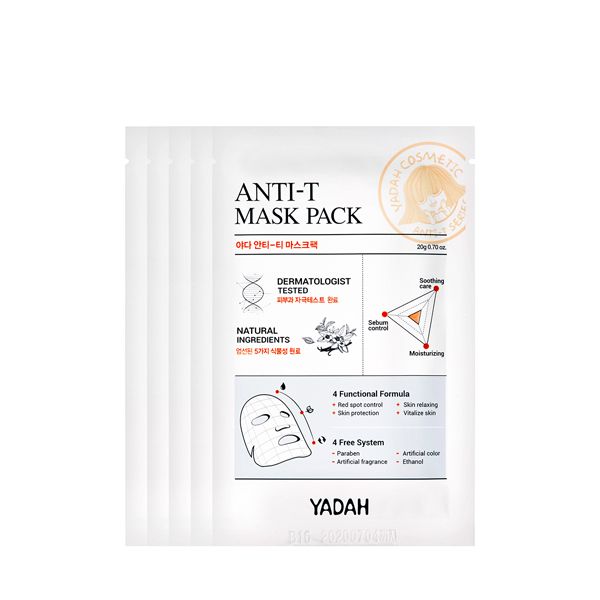 YADAH Anti-T Mask Pack - 20g*5ea
