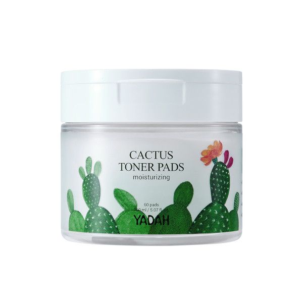 YADAH Cactus Toner Pads - 150ml/60pads