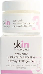 Yamuna Skin By Yamuna Szenzitív Hidratáló Arckrém Növényi Kollagénnel