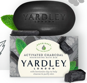 Yardley Nourishing Bath Bar Activated Charcoal