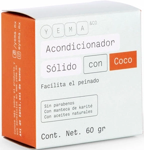 Yema Acondicionador Sólido Con Coco