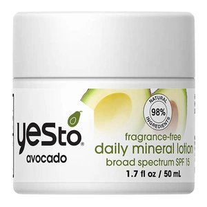 Yes To Avocado Fragrance-free Daily Mineral Lotion SPF 15
