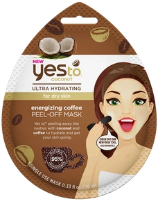 Yes to Coconut Energizing Coffee Peel-Off Mask