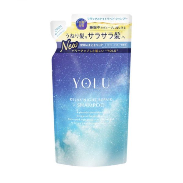 YOLU Relax Night Repair Shampoo Refill - 370ml