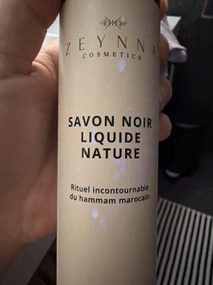Savon noir liquide nature