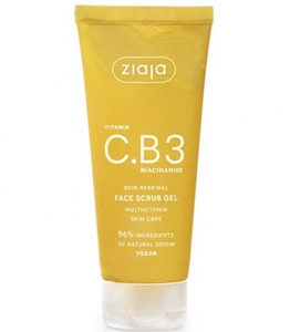 Ziaja Vitamin C. B3 Niacinamide Face Scrub Gel