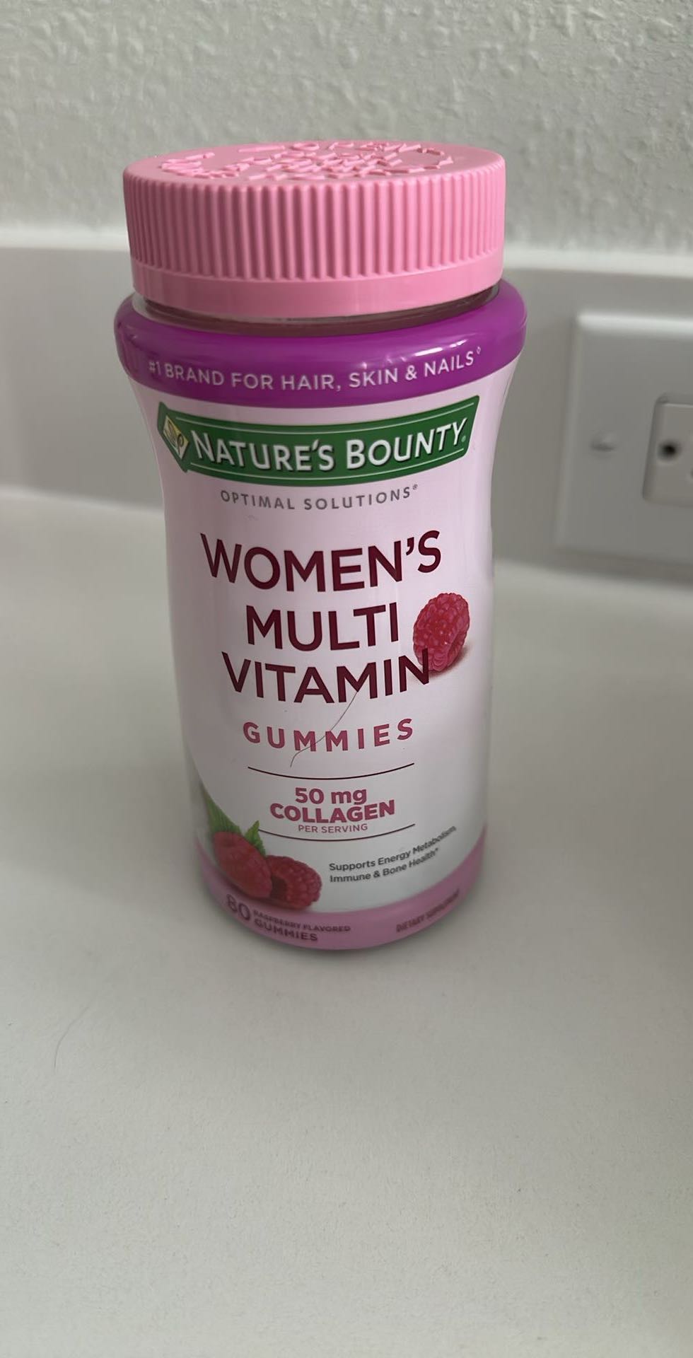 Women's Multi Vitamin Gummies 50 mg Collagen (60 gummies)