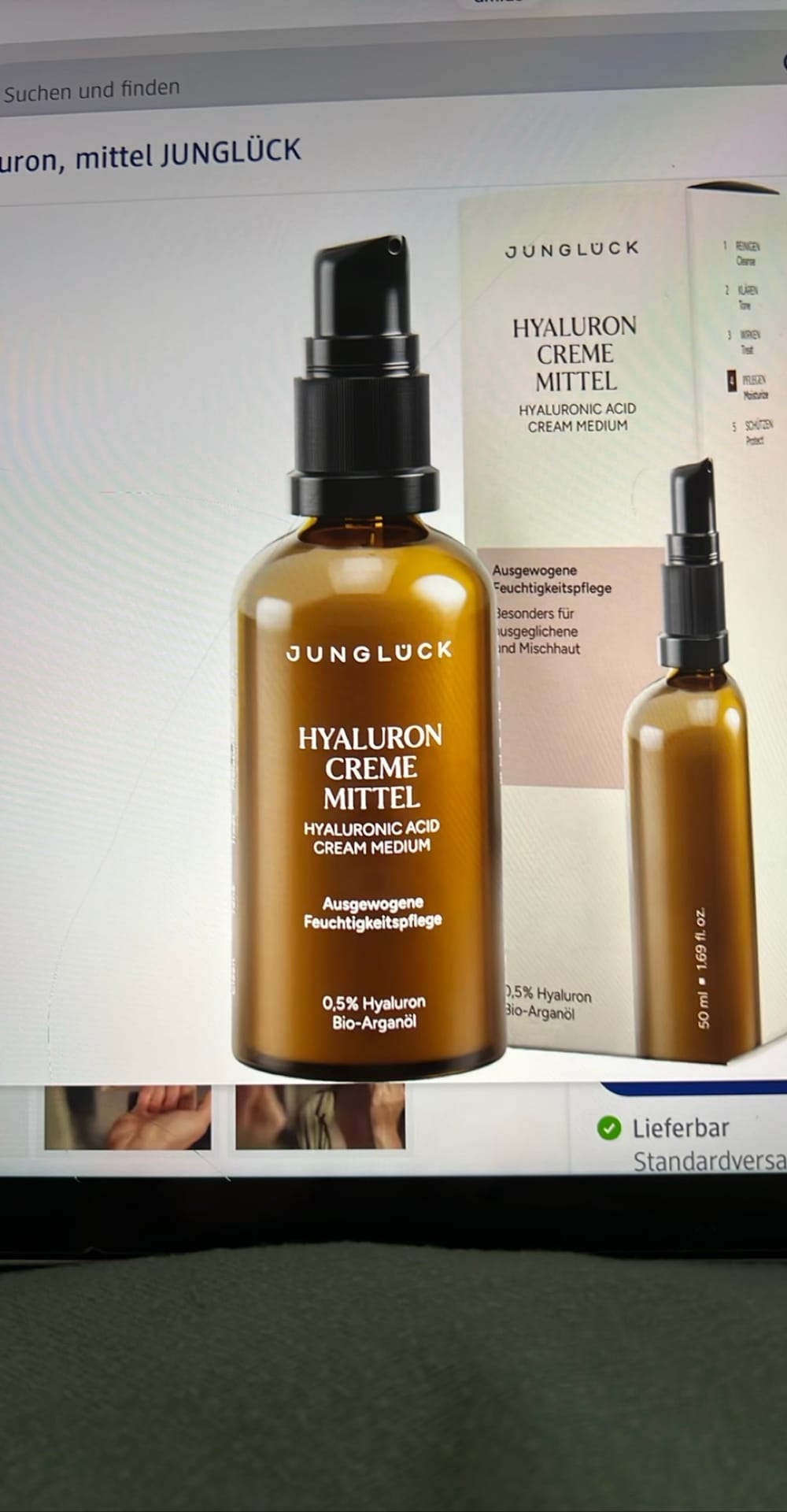 Hyaluron Creme Mittel